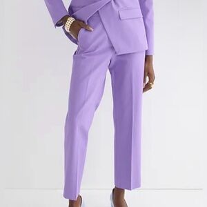 J. Crew Kate Lilac Women's Trousers
